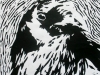crow print
