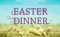 East Dinner Poster Design