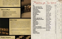 Montage Literary Arts Journal - Spring 2010 Issue