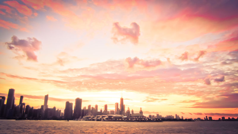 Sunset Chicago