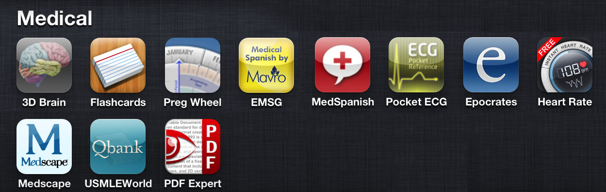 Medical apps
