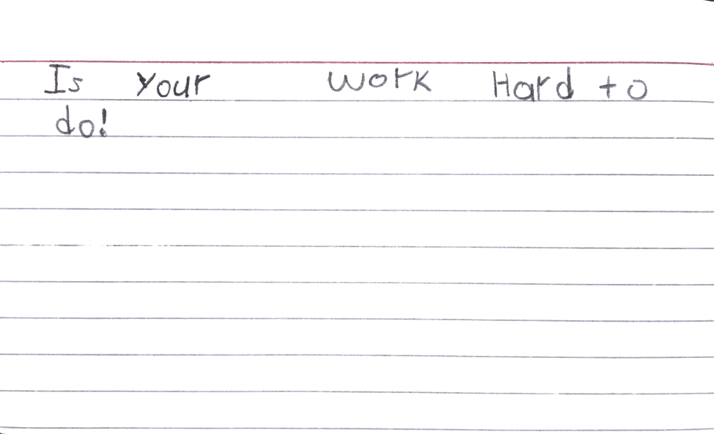 Hardwork